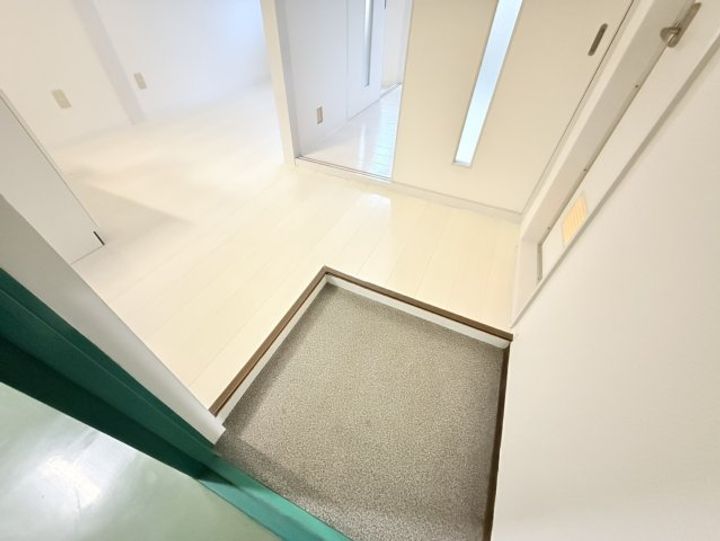 コーポ南住吉の玄関