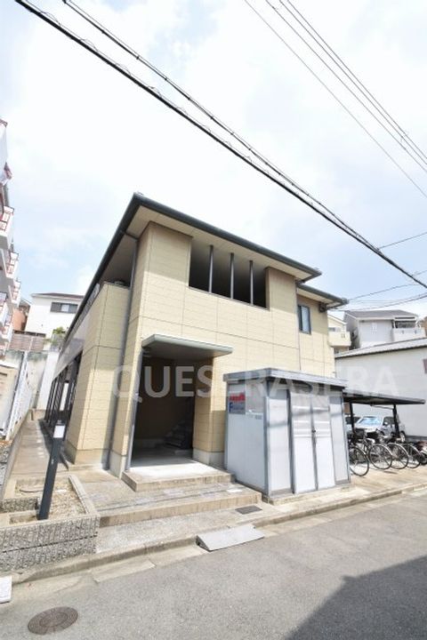 大阪府吹田市上山手町(アパート)の賃貸物件の外観