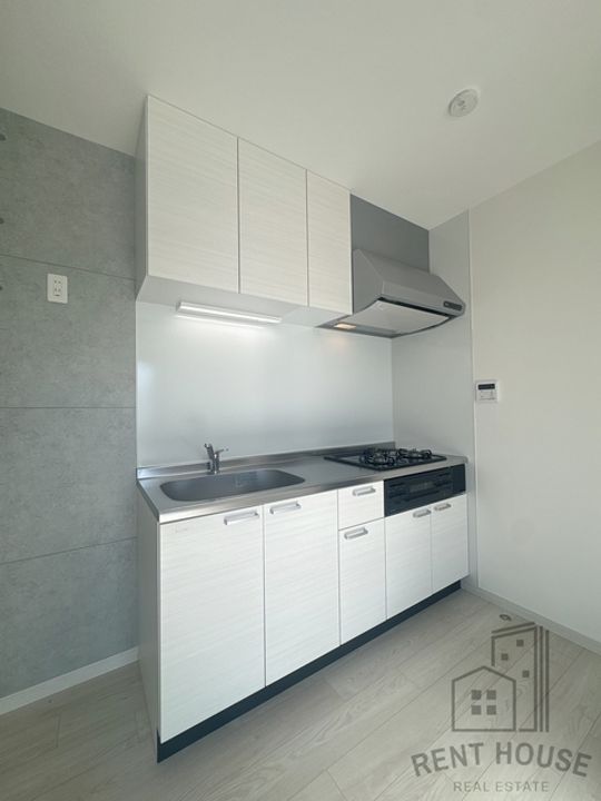 大阪府泉佐野市本町(アパート)の賃貸物件のキッチン