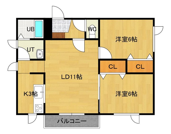 スイングラピュタの間取り