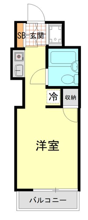 サンホワイト磯子の間取り