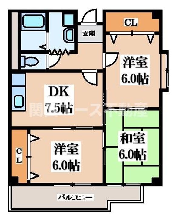 シェールメモワールの間取り