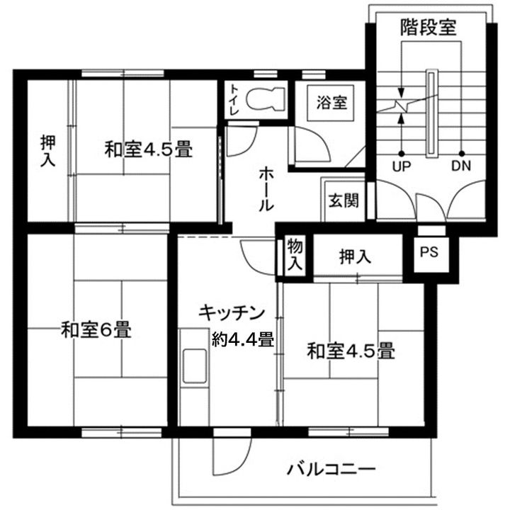 下九沢第4の間取り
