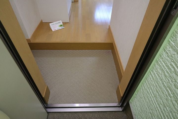 ハイグレードコーポの玄関
