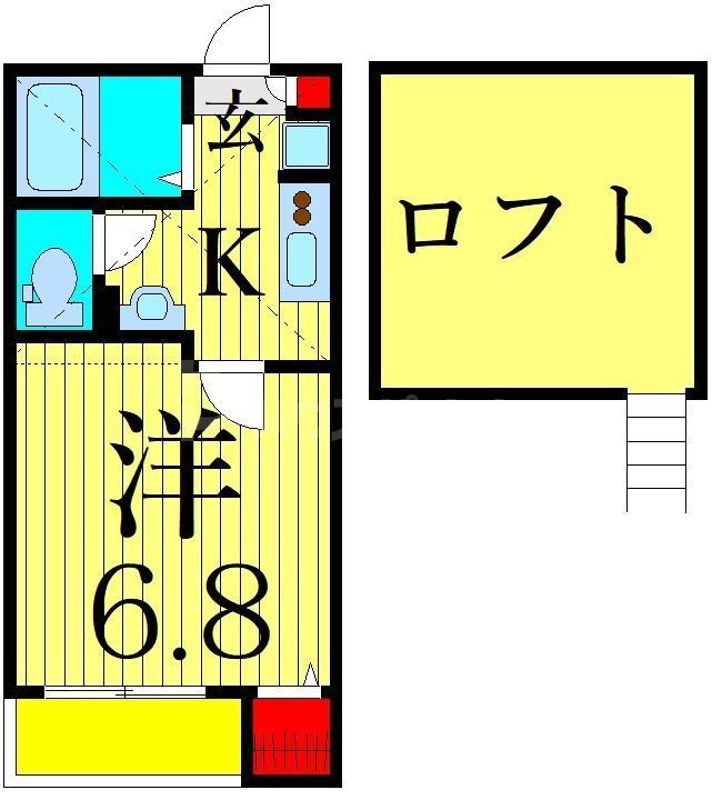 グランクオール青砥の間取り