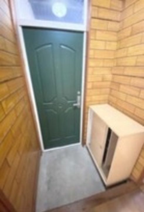 福島県郡山市大槻町字西ノ宮西(アパート)の賃貸物件の玄関