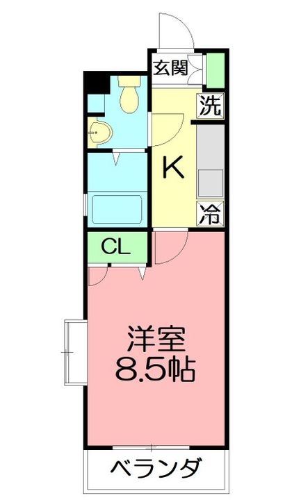 第21川崎ビルの間取り