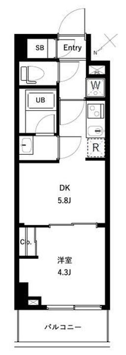 アーバンパーク東六郷IIの間取り