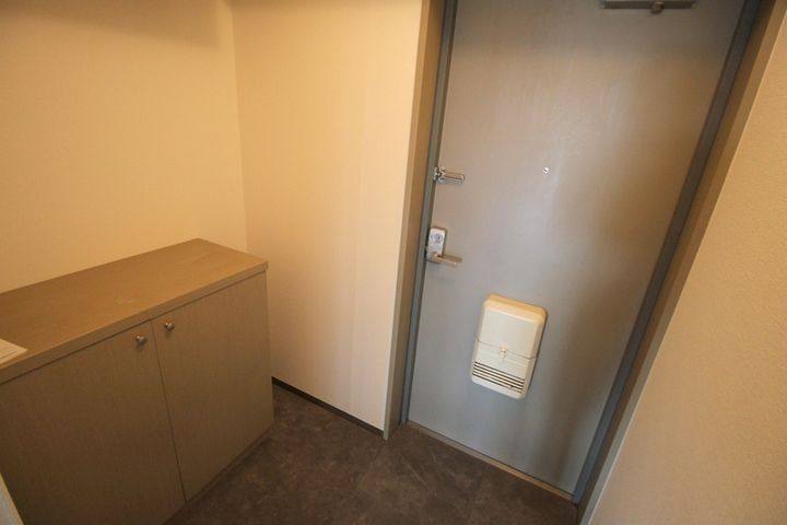 大阪府豊中市柴原町1の賃貸マンションの玄関
