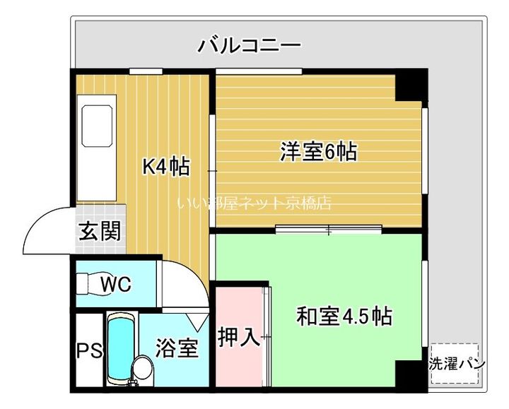 JORR+ TERRACE 関目の間取り