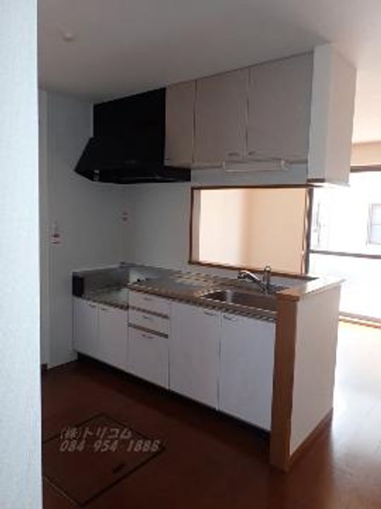 広島県福山市手城町4(一戸建)の賃貸物件のキッチン