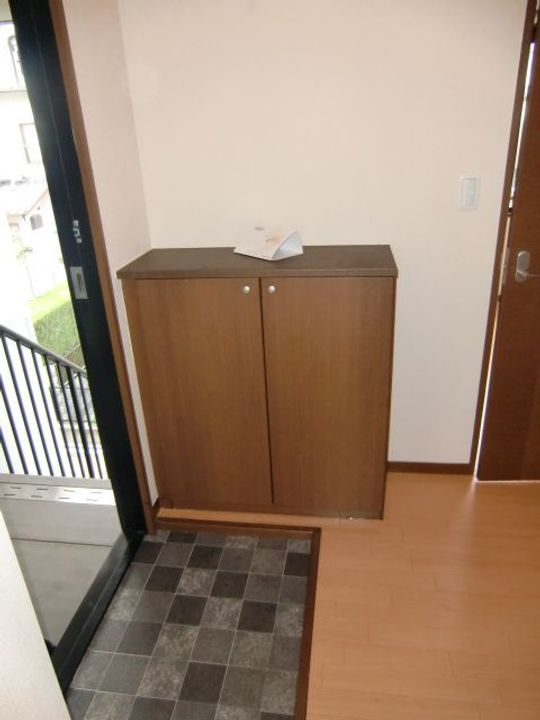 ルミエール・リバー IIの玄関