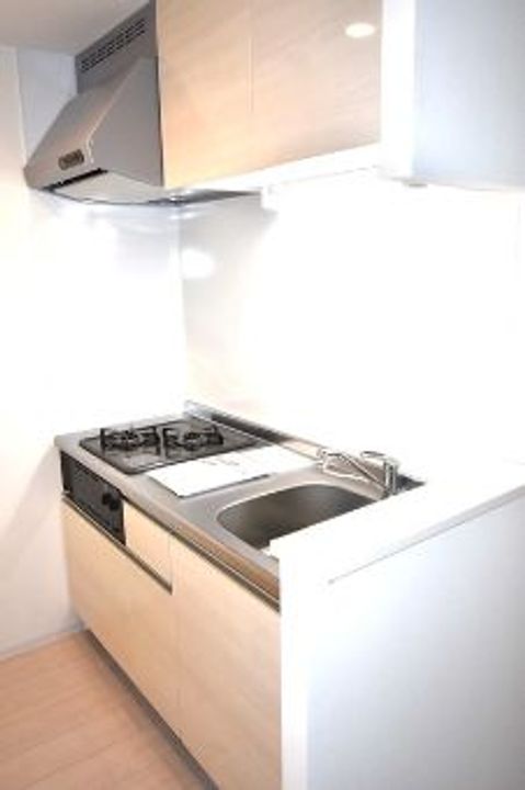 広島県福山市引野町1丁目の賃貸マンションのキッチン