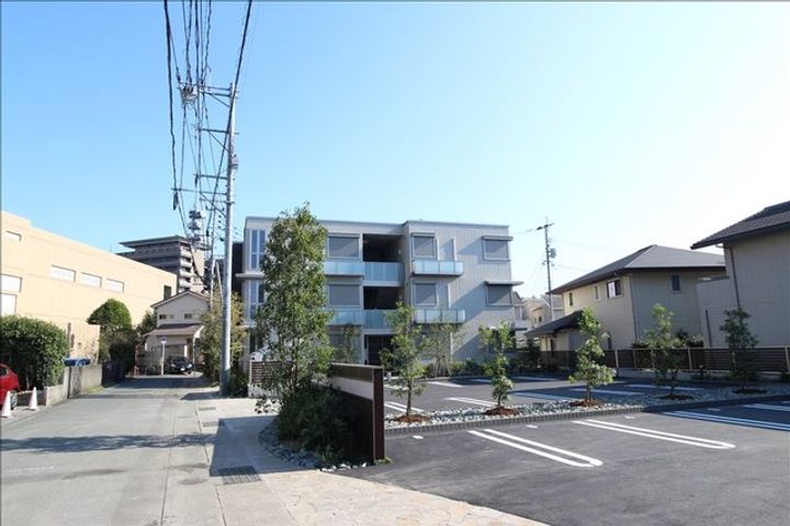 熊本県熊本市中央区水前寺公園(アパート)の賃貸物件の地図
