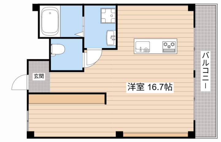 滋賀県栗東市霊仙寺1(マンション)の賃貸物件の間取り