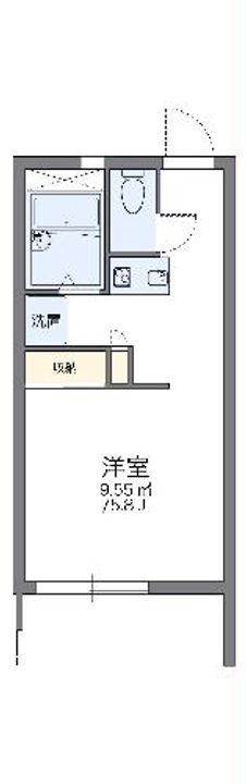 レオパレス中居の間取り