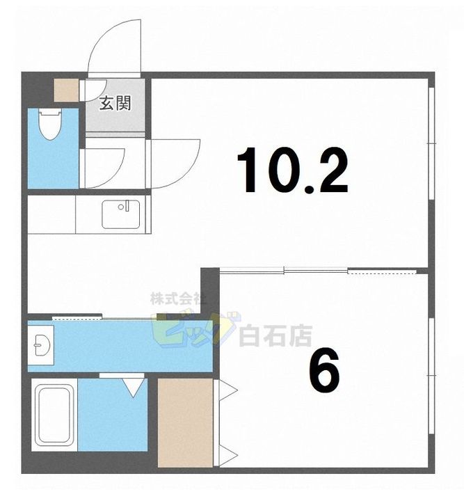 クラリス本郷通の間取り
