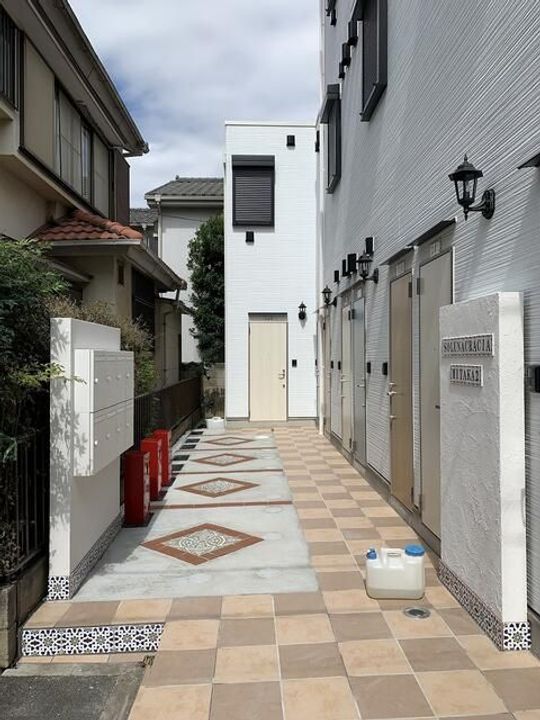 東京都三鷹市上連雀4(アパート)の賃貸物件の地図