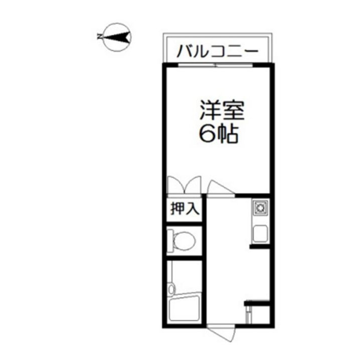 サンシャインαの間取り