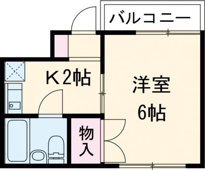 コーポサニーの間取り