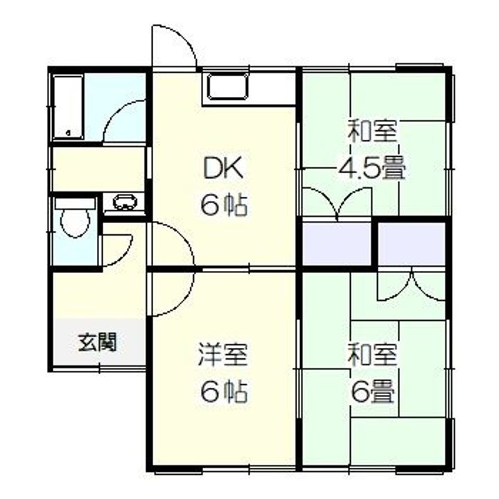 神奈川県平塚市山下1(一戸建)の賃貸物件の間取り