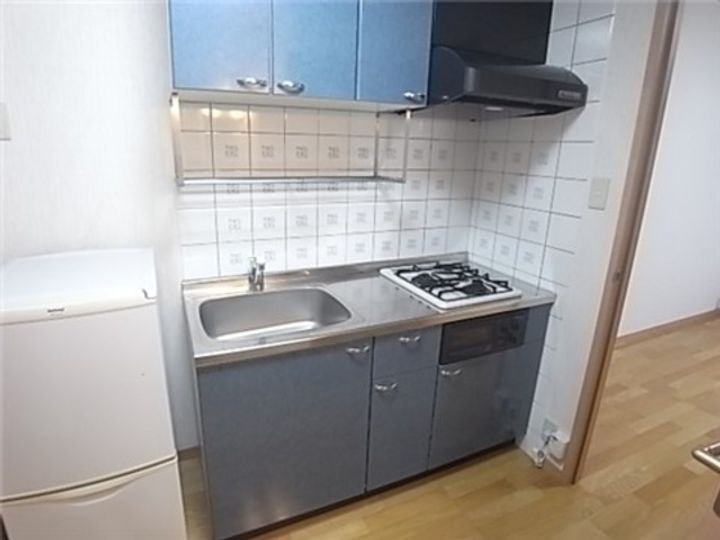 岡山県倉敷市二子(マンション)の賃貸物件のキッチン