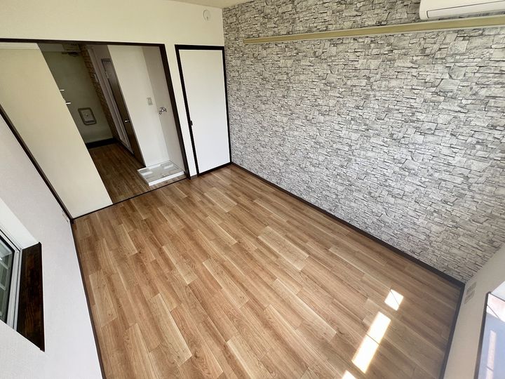 城山ハイツの居間