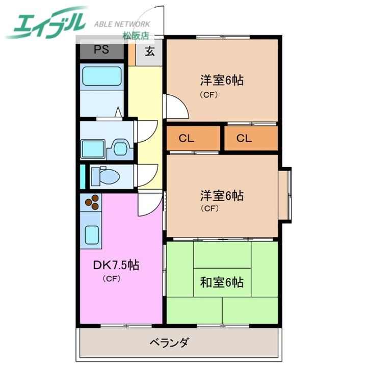 ラフィネ・ドミールの間取り