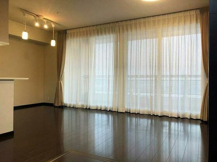 シティタワー郡山の居間
