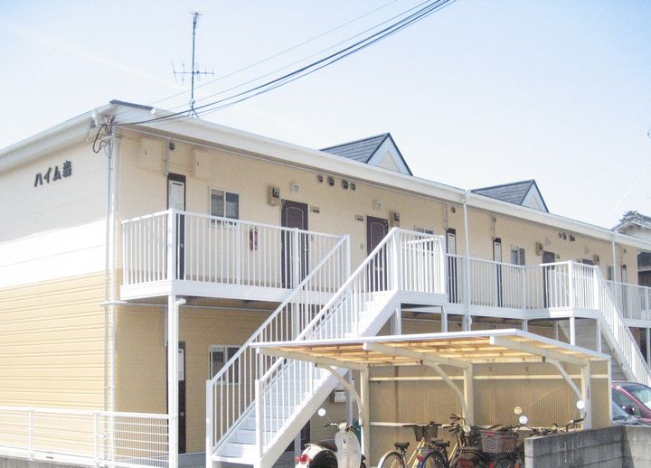 ハイム森の外観