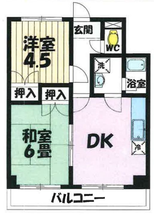 メゾン吉崎の間取り