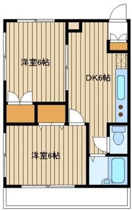 美久仁マンションの間取り