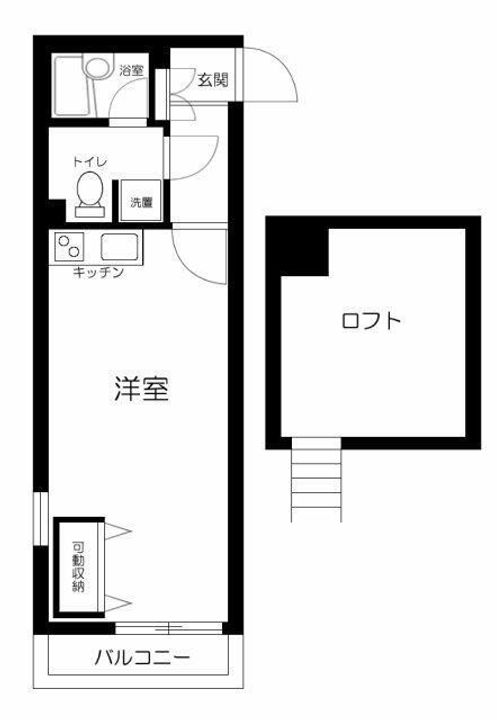 東京都板橋区東新町1(アパート)の賃貸物件の間取り