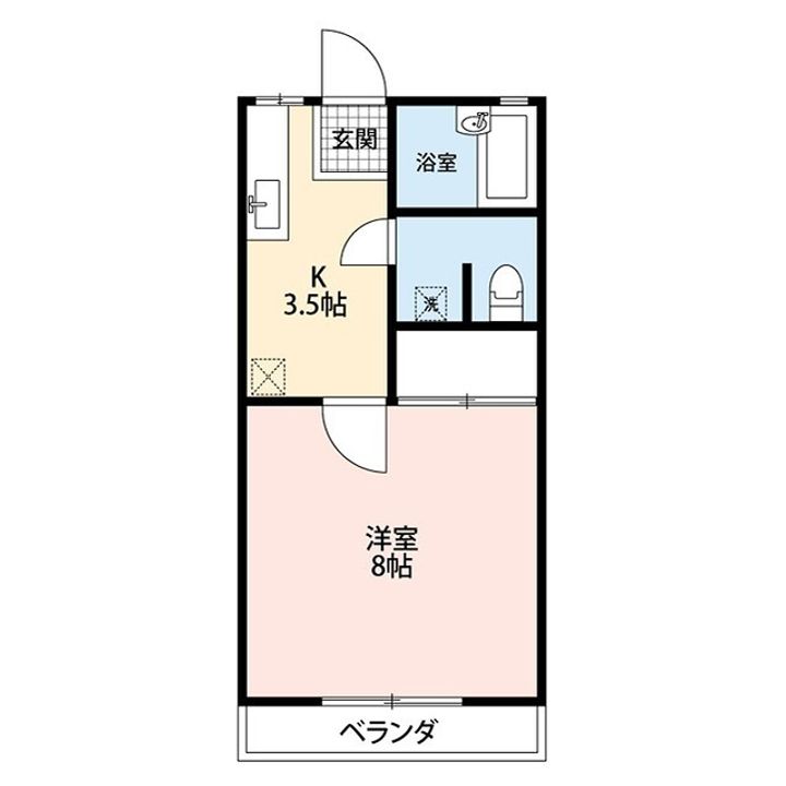 東光寺ホームズの間取り
