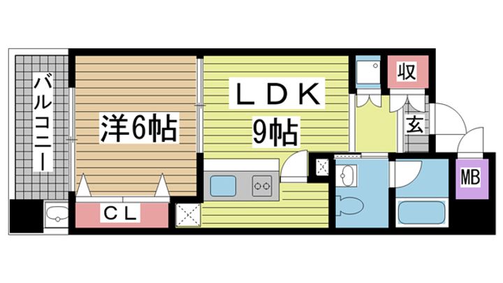 カトルセゾンの間取り