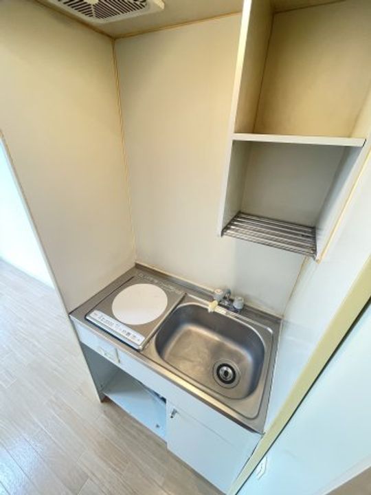 大阪府大阪市東淀川区井高野3(マンション)の賃貸物件のキッチン