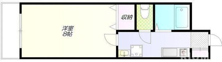 東京都北区東田端2(マンション)の賃貸物件の間取り