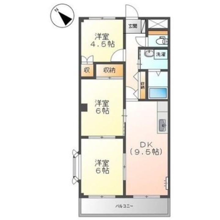 カームネストの間取り