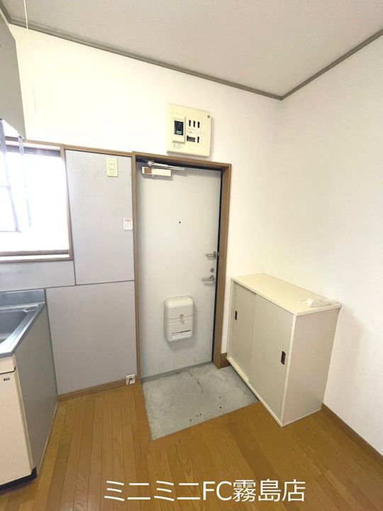 サウスヴリーズ隼人の玄関