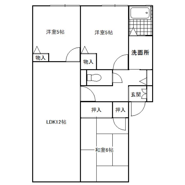 グランシードの間取り