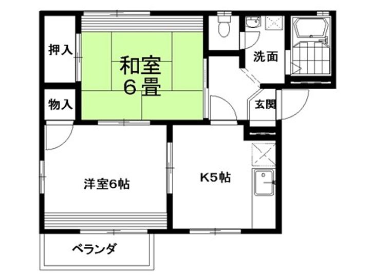 ウエストビレッジの間取り
