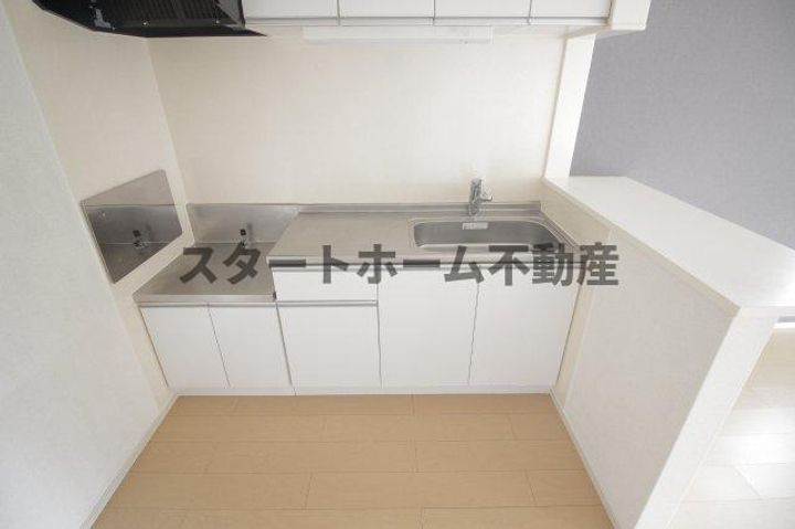徳島県徳島市名東町3(アパート)の賃貸物件のキッチン