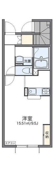 レオネクストプログレの間取り