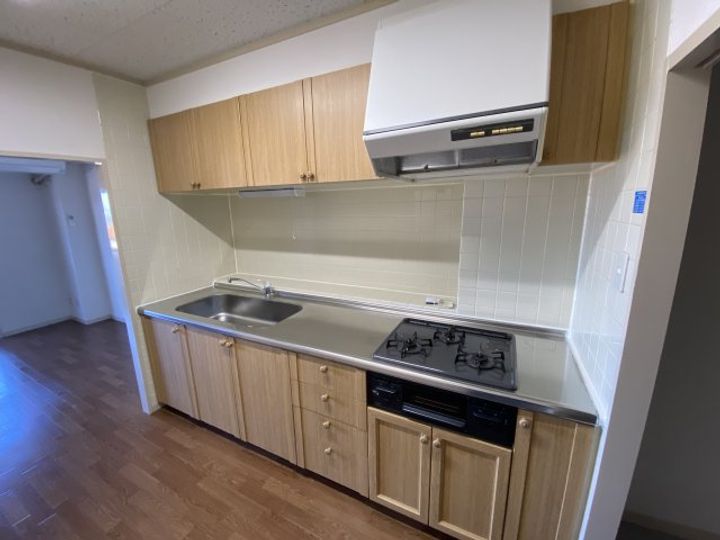 千葉県八街市八街い(マンション)の賃貸物件のキッチン