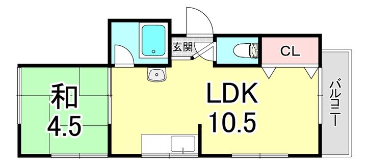 兵庫県神戸市垂水区青山台2(マンション)の賃貸物件の間取り