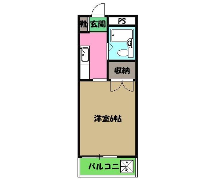 ハイム寺町の間取り