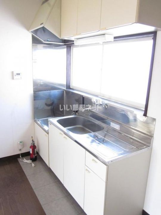 茨城県水戸市千波町(アパート)の賃貸物件のキッチン