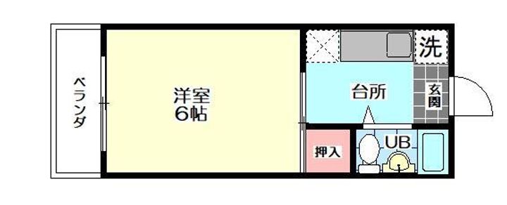 サザンブライトIIIの間取り