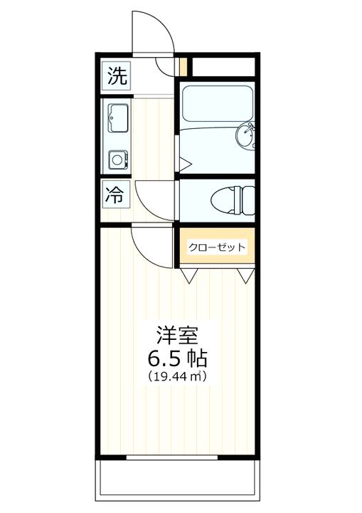 メロディの間取り
