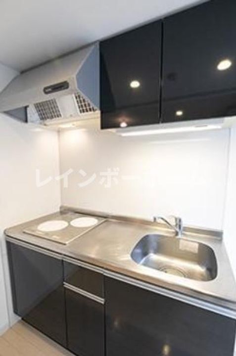 千葉県松戸市本町(マンション)の賃貸物件のキッチン